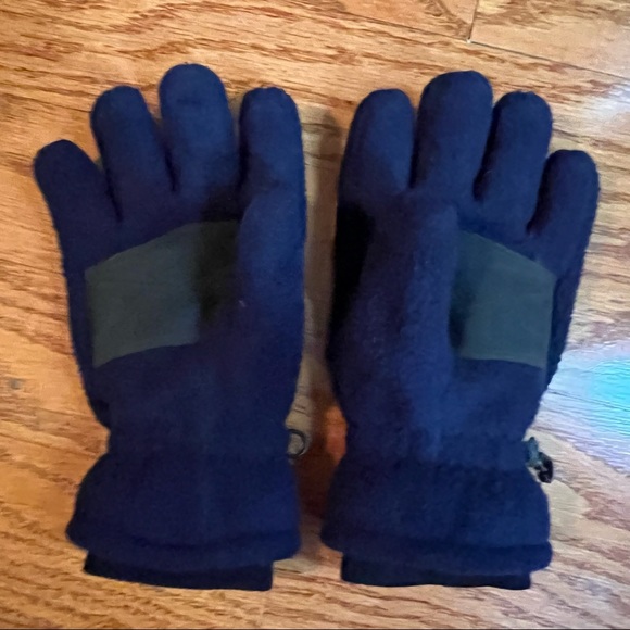 Lands End boys medium navy gloves - Picture 1 of 3